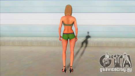 Deadpool Bikini Fan Girl Beach Hooker V6 для GTA San Andreas