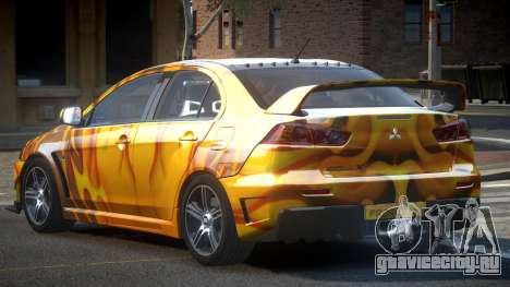 Mitsubishi Evolution X L8 для GTA 4