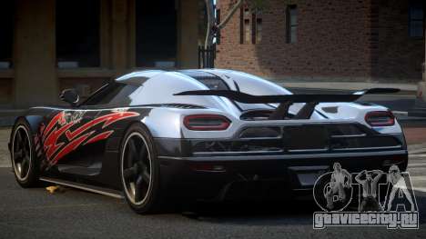 Koenigsegg Agera PSI Sport L1 для GTA 4