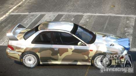 1998 Subaru Impreza RC PJ10 для GTA 4