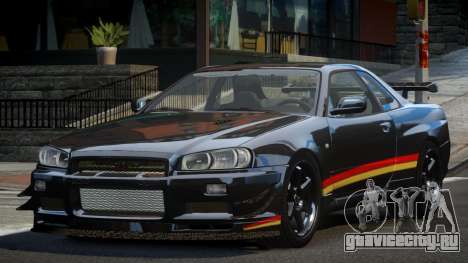 Nissan Skyline PSI R34 L5 для GTA 4