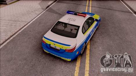BMW M5 E60 Politia Romana Design 2020 для GTA San Andreas