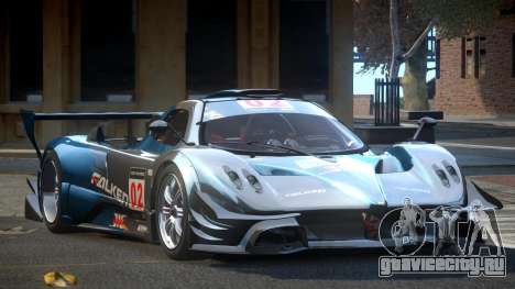 Pagani Zonda GST Racing L8 для GTA 4