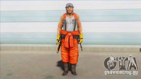 Dead Or Alive 5 - Bass Armstrong (Costume 2) V1 для GTA San Andreas