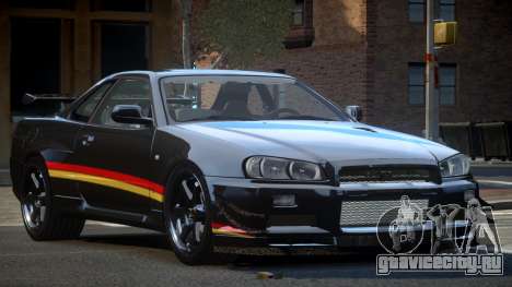 Nissan Skyline PSI R34 L5 для GTA 4