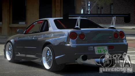 Nissan Skyline R33 PSI Drift для GTA 4