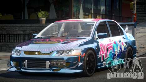 Mitsubishi Evolution VIII GS L9 для GTA 4