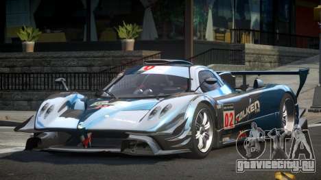 Pagani Zonda GST Racing L8 для GTA 4