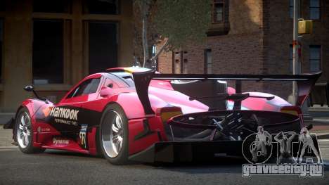 Pagani Zonda GST Racing L10 для GTA 4