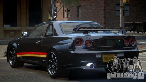 Nissan Skyline PSI R34 L5 для GTA 4