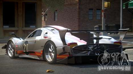 Pagani Zonda GST Racing L3 для GTA 4