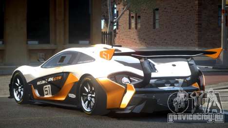McLaren P1 GTR Racing L1 для GTA 4