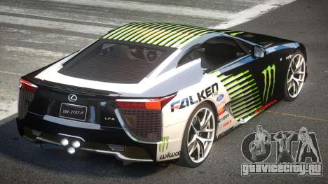 Lexus LF-A SP R-Tuning L5 для GTA 4
