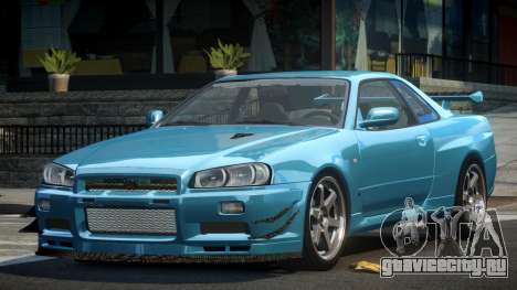 Nissan Skyline PSI R34 для GTA 4