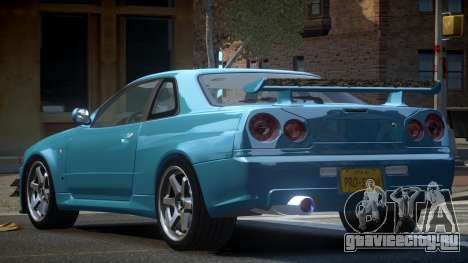 Nissan Skyline PSI R34 для GTA 4