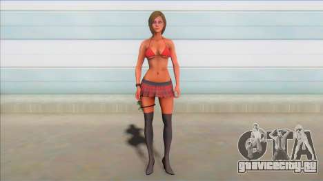 Deadpool Bikini Fan Girl Beach Hooker V9 для GTA San Andreas