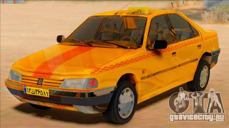 Peugeot 405 Road taxi для GTA San Andreas