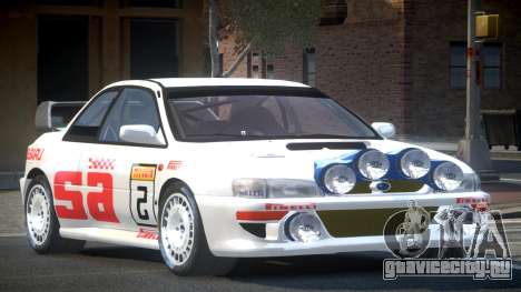 1998 Subaru Impreza RC PJ1 для GTA 4