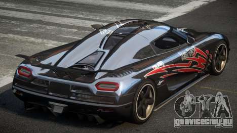 Koenigsegg Agera PSI Sport L1 для GTA 4