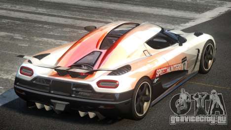 Koenigsegg Agera PSI Sport L5 для GTA 4