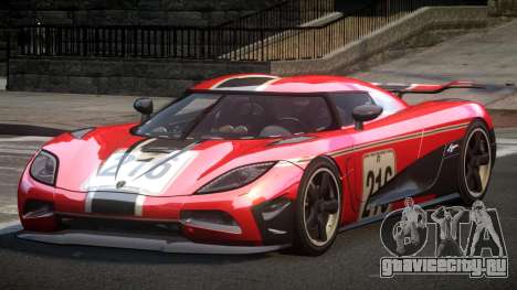 Koenigsegg Agera PSI Sport L3 для GTA 4