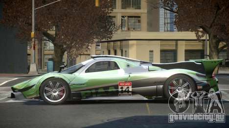 Pagani Zonda GST Racing L5 для GTA 4