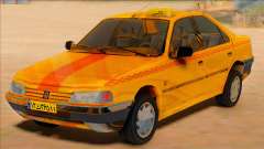 Peugeot 405 Road taxi для GTA San Andreas