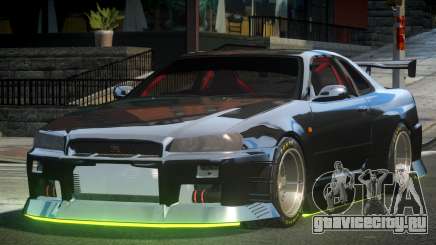 Nissan Skyline R-34 F-Tuning для GTA 4