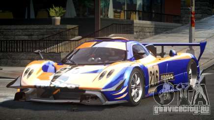 Pagani Zonda GST Racing L4 для GTA 4