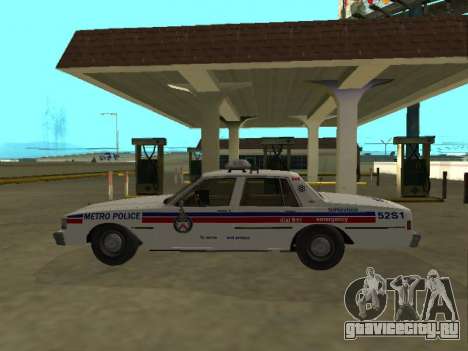 Chevrolet Caprice 1987 Toronto Metro Police для GTA San Andreas