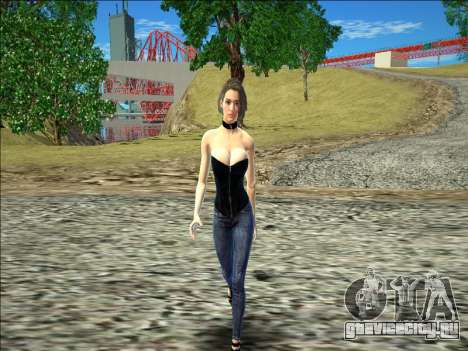 Jill Valentine Sexy Corset для GTA San Andreas