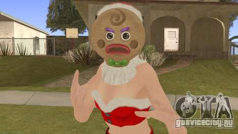 DOA Nagisa Berry Burberry Christmas Special V3 для GTA San Andreas