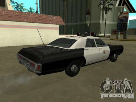 Dodge Polara 1972 Los Angeles Police Dept для GTA San Andreas