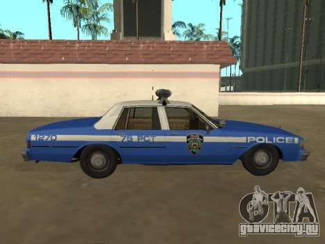 Chevrolet Caprice 1987 New York Police Dept для GTA San Andreas
