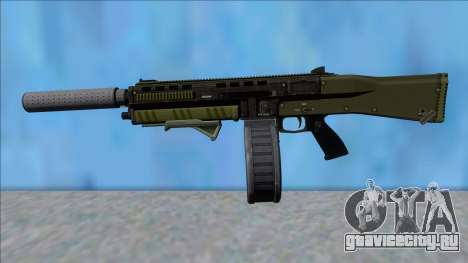 GTA V Vom Feuer Assault Shotgun Green V3 для GTA San Andreas