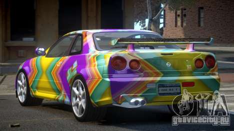 1999 Nissan Skyline R34 GT-R L7 для GTA 4