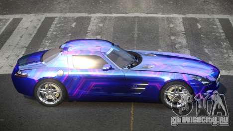 Mercedes-Benz SLS BS A-Style PJ3 для GTA 4