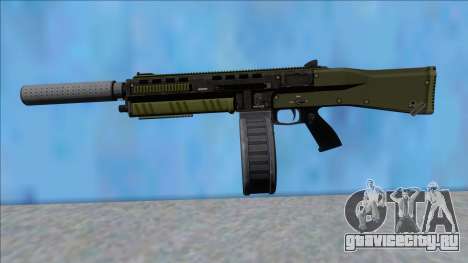 GTA V Vom Feuer Assault Shotgun Green V7 для GTA San Andreas