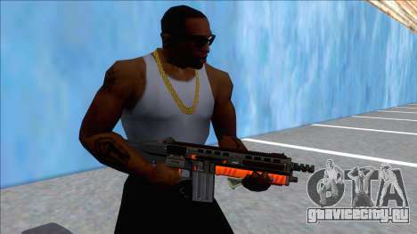GTA V Vom Feuer Assault Shotgun Orange V10 для GTA San Andreas