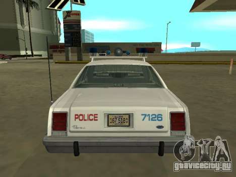 Ford LTD Crown Victoria 1987 Chicago Police Dept для GTA San Andreas