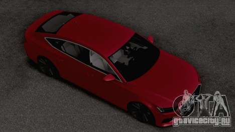 Audi A7 2020 TR Plates для GTA San Andreas