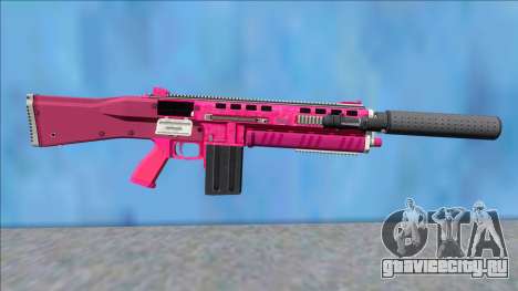 GTA V Vom Feuer Assault Shotgun Pink V2 для GTA San Andreas
