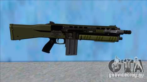 GTA V Vom Feuer Assault Shotgun Green V12 для GTA San Andreas