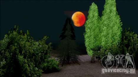 Luna Roja Para Halloween для GTA San Andreas