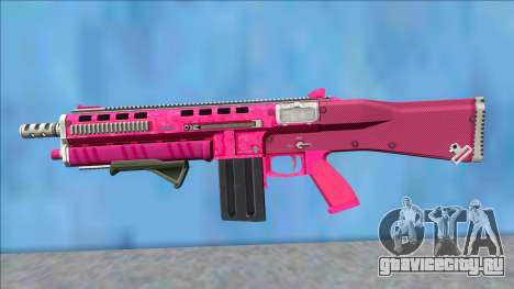 GTA V Vom Feuer Assault Shotgun Pink V6 для GTA San Andreas