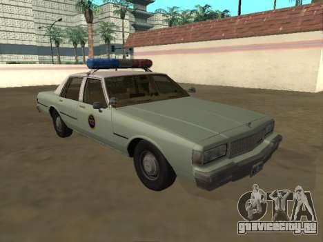 Chevrolet Caprice 1987 US Border Patrol для GTA San Andreas