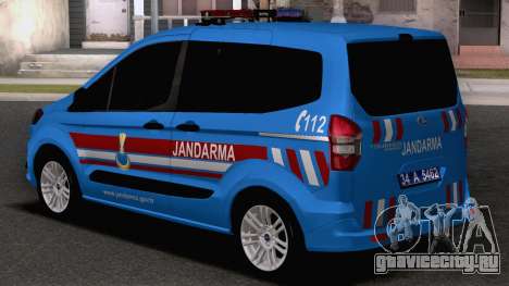 Ford Tourneo Courier Jandarma Asayis&Gendarme для GTA San Andreas