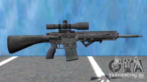 PAYDAY 2 Little-Friend 762 Sniper для GTA San Andreas