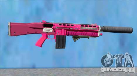 GTA V Vom Feuer Assault Shotgun Pink V4 для GTA San Andreas