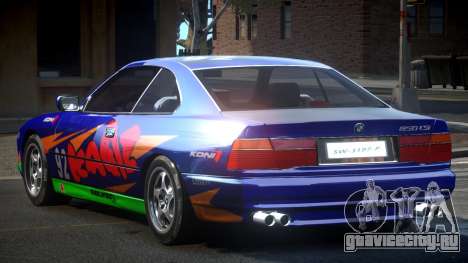 BMW 850CSi GT L2 для GTA 4